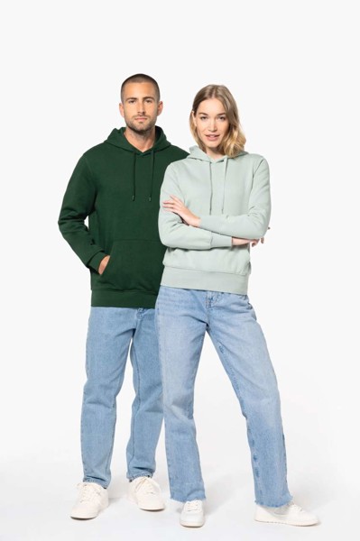 Muška ekološki prihvatljiva majica s kapuljačom - Sport Light Plava / 3XL