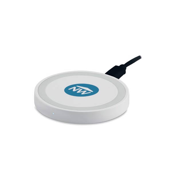 Small wireless charger 5W Wireless Plato - White