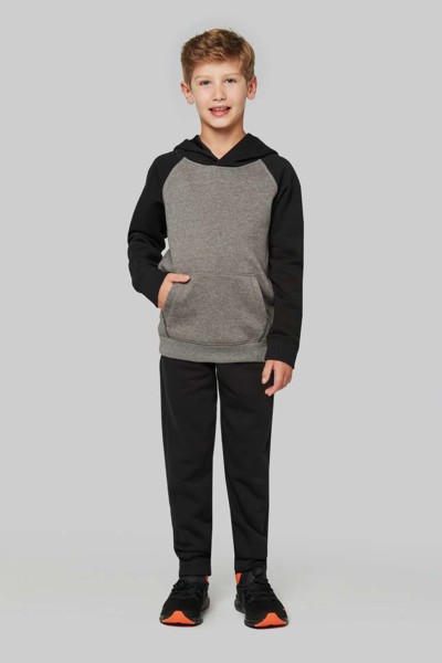 Dječje multisport hlače za trčanje s džepovima - Black / 6-8 years