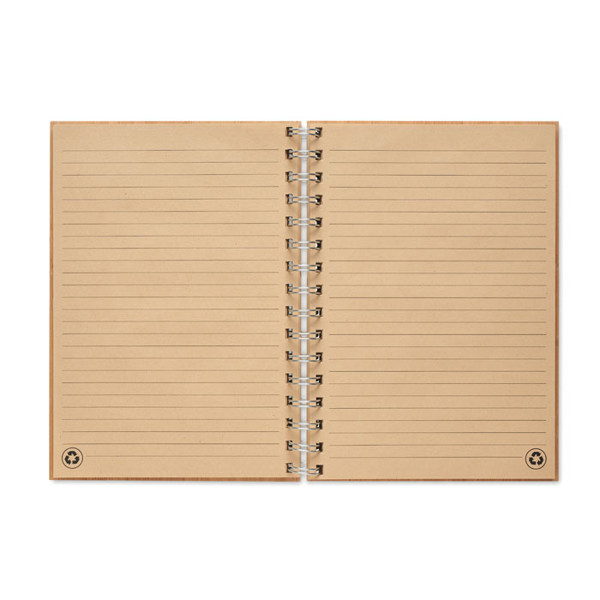 Bram bamboo notebook A5, 140 pages