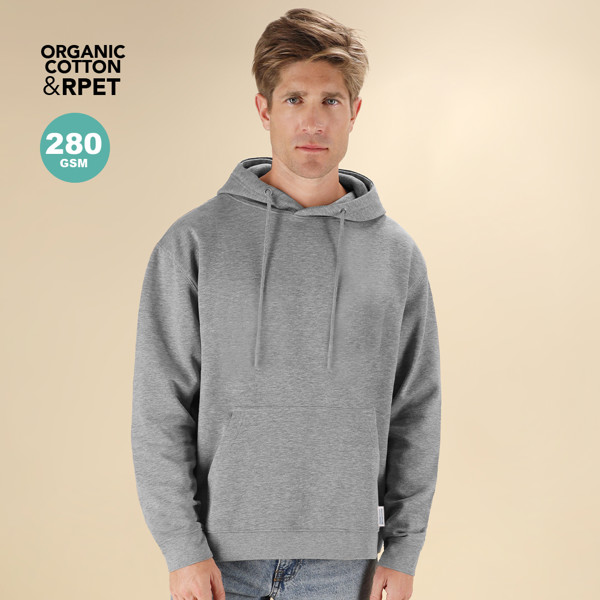 Sudadera Adulto con Capucha Dretius - Blanco / XXL