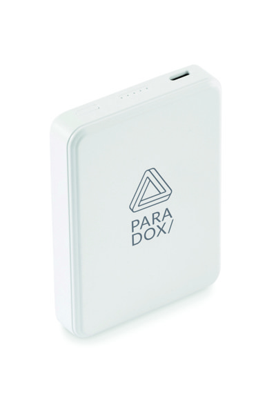 5000 mAh Power bank Kleinpow - White