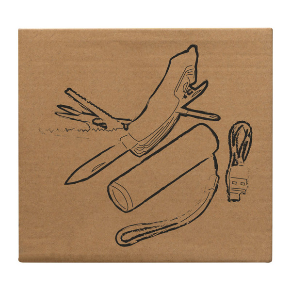 Set svjetiljka + džepni nož Oldham