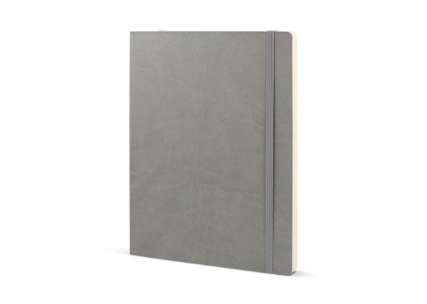 Notebook soft cover Maxi - Grey