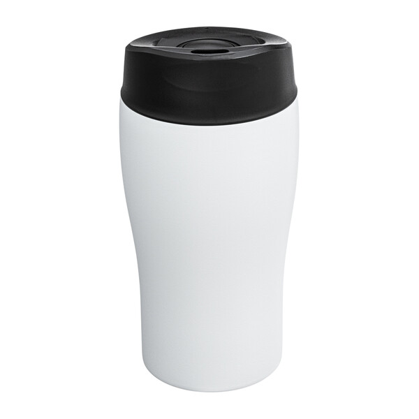 Thermo mug MEZZO CLICK - white