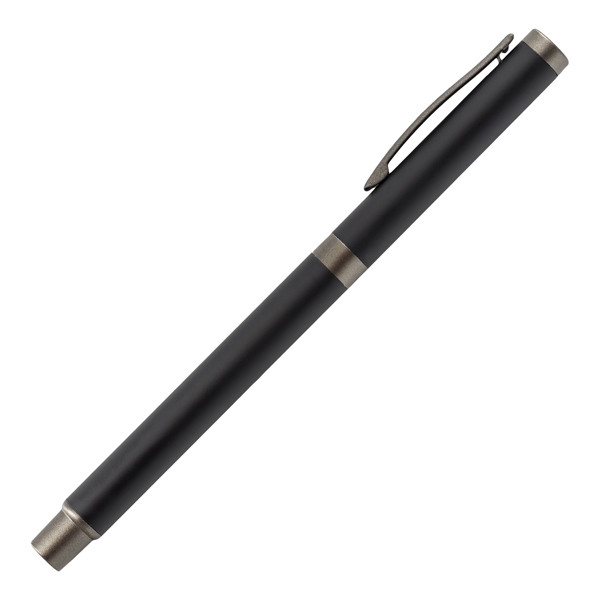 Lille Aluminum pen with gel refill - Black