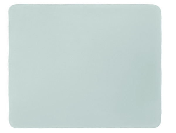 Odeja iz flisa Bogda RPET 130gr/m², 150x120cm - Siva