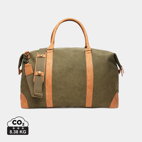 Duffle taška VINGA Bosler z RCS recykl. canvas - Zelená