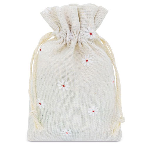 BOLSA DE ALGODAO FLORES