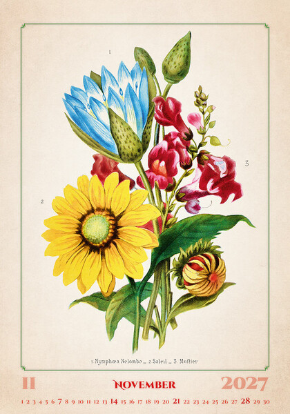 Calendar Herbarium