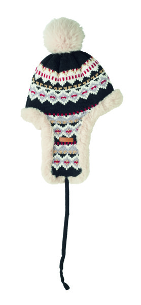 Gestrickte Ohrenmütze Yulong - Grau