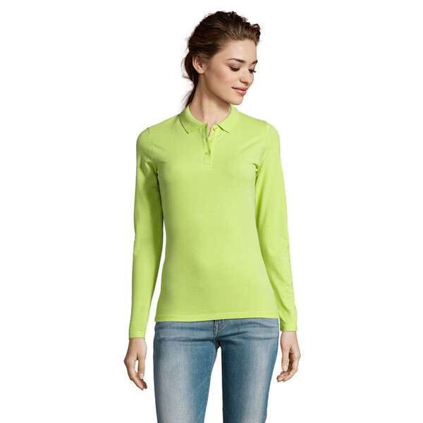 PERFECT SENHORA LSL POLO180 Perfect Lsl Women - Apple GreenXL