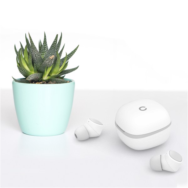 Prixton  TWS156C Sluchátka Bluetooth® - Bílá