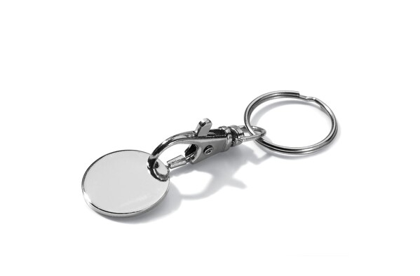 Porte-clés jeton de caddie