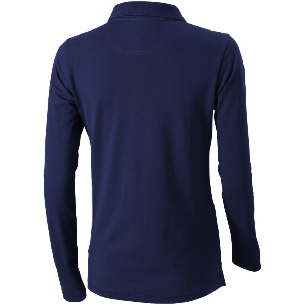 Polo manches longues femme Oakville - Marine / XL
