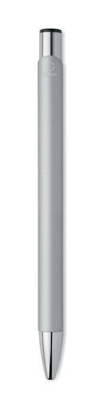 Penna e portachiavi in PU Escri Set - Argento