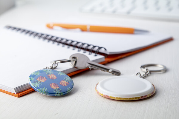 Button-Schlüsselanhänger KeyBadge Mini