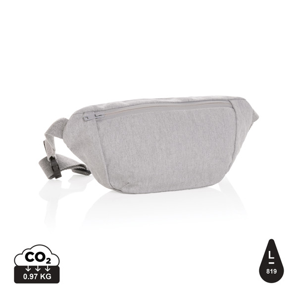 Impact AWARE™ 285gsm rcanvas hip bag undyed - Grey