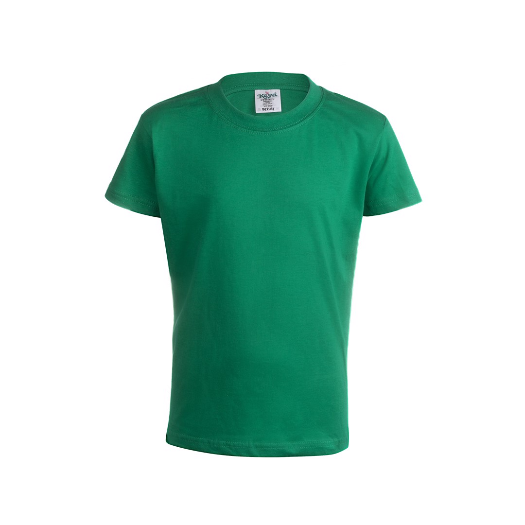 Camiseta Niño Color "keya" YC150 - Verde / M