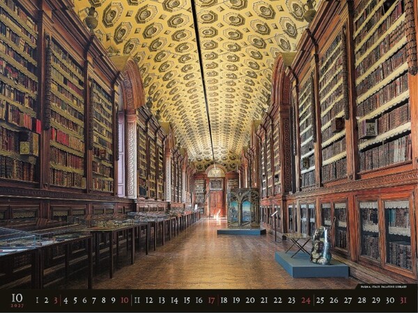 Nástenný Kalendár Bibliotheca 2027