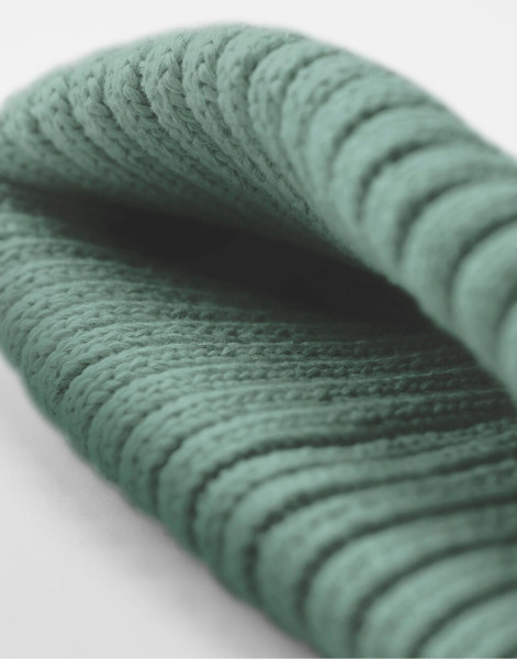 Berretto Da Bambino In Cotone Organico - Dusty Green / ONE SIZE