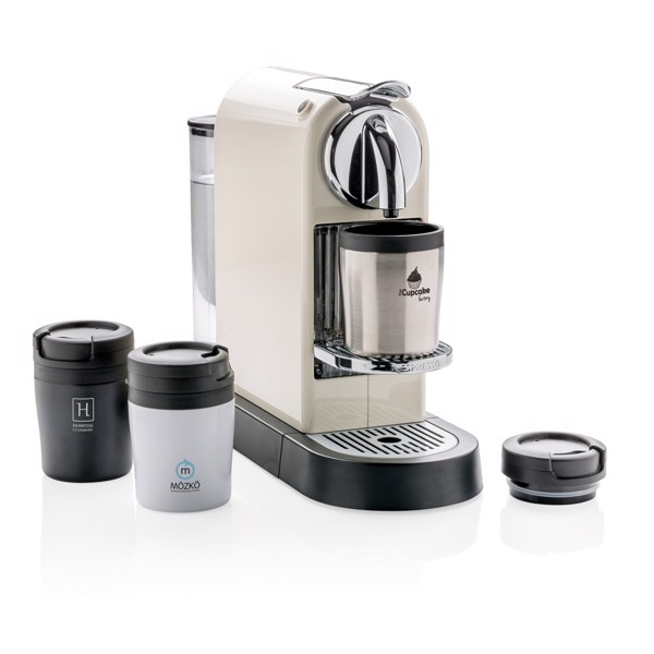 Kozarec Xd Xclusive, 160 ml, notranja stran PP z dvojno steno - Bela