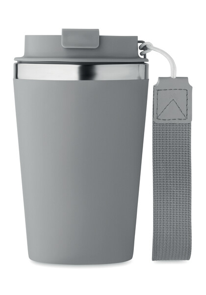 Dvoustěnný kelímek 350 ml Topaz - Kamenně Šedá