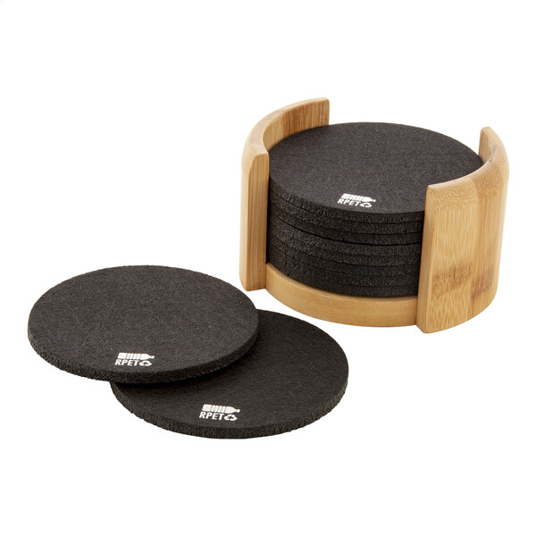 Set de sous-verres RPET Chiang