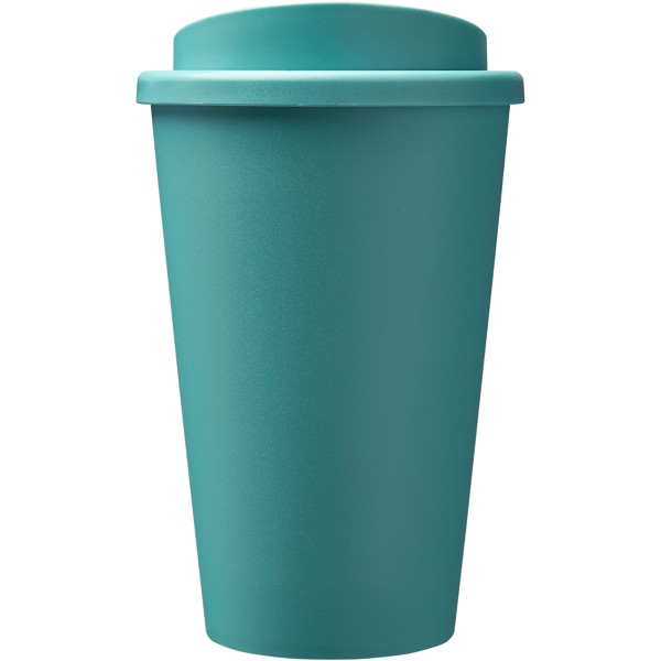 Bicchiere termico riciclato Americano®--Renew da 350 ml - Blu corallo