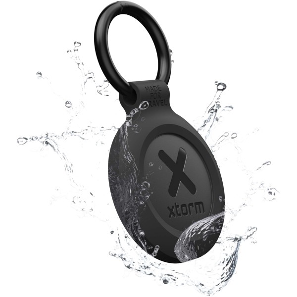 Confezione di 3 travel tag resistenti all'acqua Xtorm XTAG2GA - Carbone