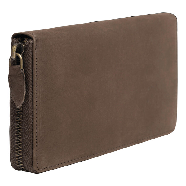 Genuine Leather Purse Lady