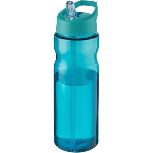 Bouteille de sport H2O Active® Base 650ml avec couvercle à goulot - Vert eau / Vert eau