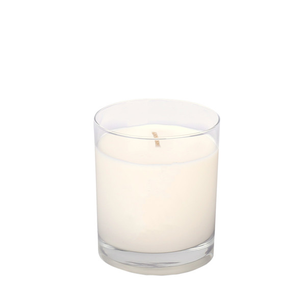Flara soy wax candle, 93 mm height - Transparent