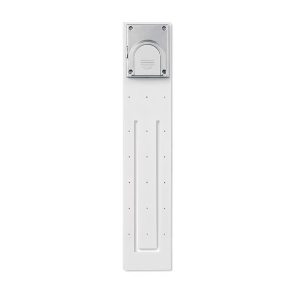 Knjižna svetilka Flexilight LED, prilagodljivo ABS ohišje - Bela