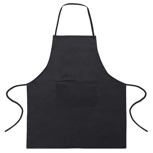 100% COTTON APRON "RAMSY" - Black