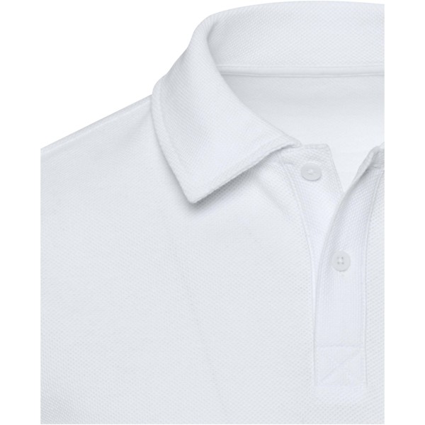 Polo unisex de manga larga "Apollo" - Blanco / M
