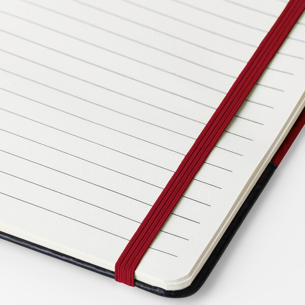 rPET polyester A5 notebook Yuna - red