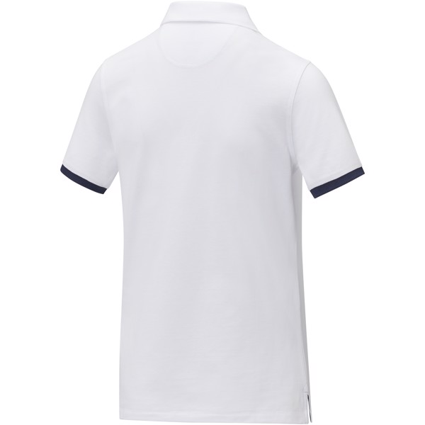 Morgan Polo für Damen, zweifarbig - weiss / 2XL