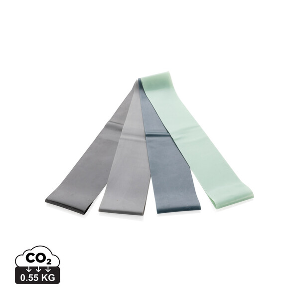 4 tk elastseid fitness-rihmasid kotis