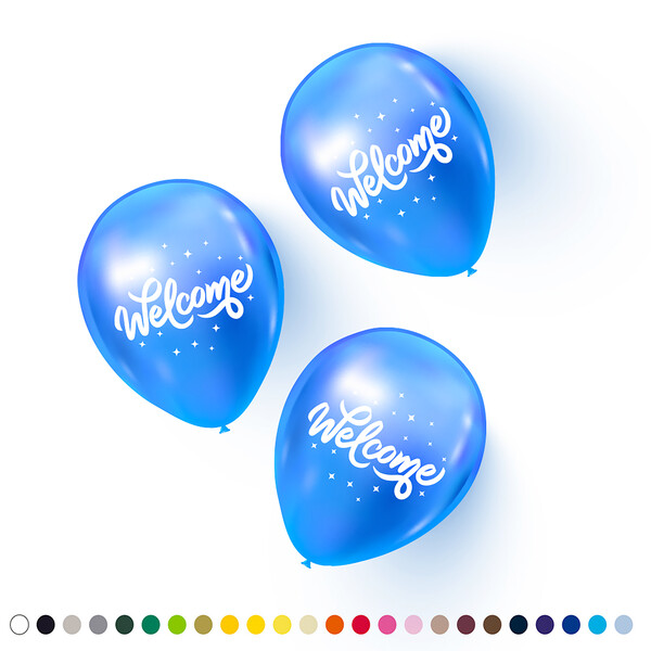 Personalized inflatable balloon