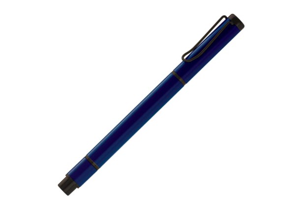 Stylo avec surligneur 2 en 1 - Bleu foncé