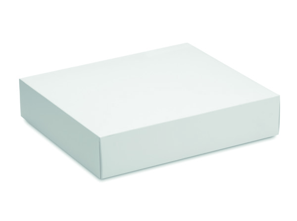 Bombažna odeja Gusto 300 g/m², 160×130 cm - Bela