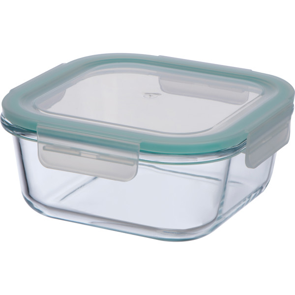 THERESA Caserolă sticlă cu capac din plastic, 750 ml - Transparent