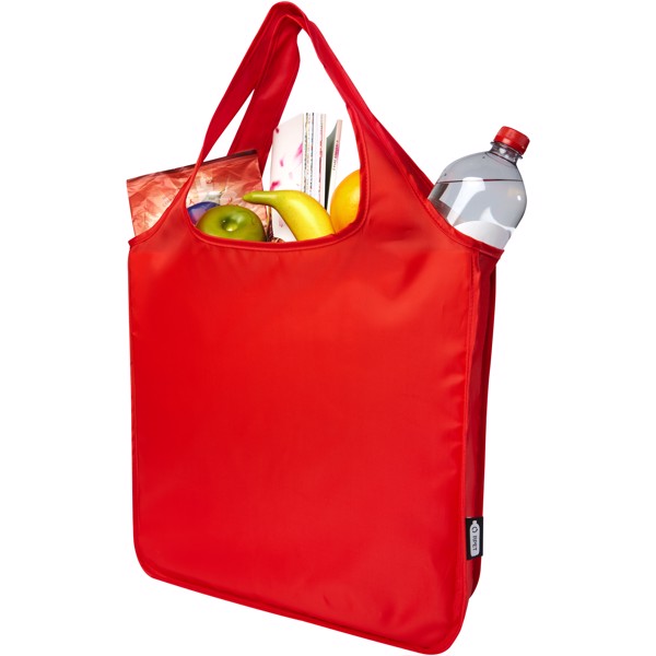 Grand sac shopping Ash en RPET certifié GRS 14L - Rouge