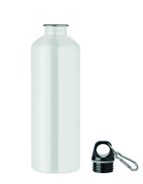 Single wall bottle 1000ml Re-One Moss - White