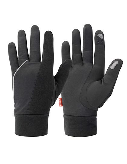 Elite Running Gloves - Black / S