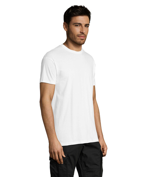 REGENT T-shirt unissex 150g - Branco4XL