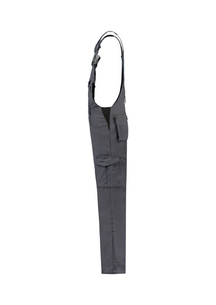 Pracovné Nohavice S Trakmi Unisex Tricorp Dungaree Overall Industrial - Convoy Gray / S