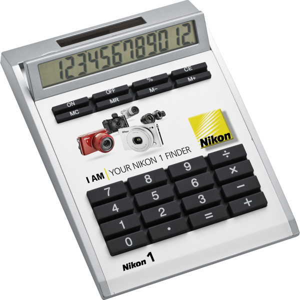 OLIWIA Calculator CrisMa - White