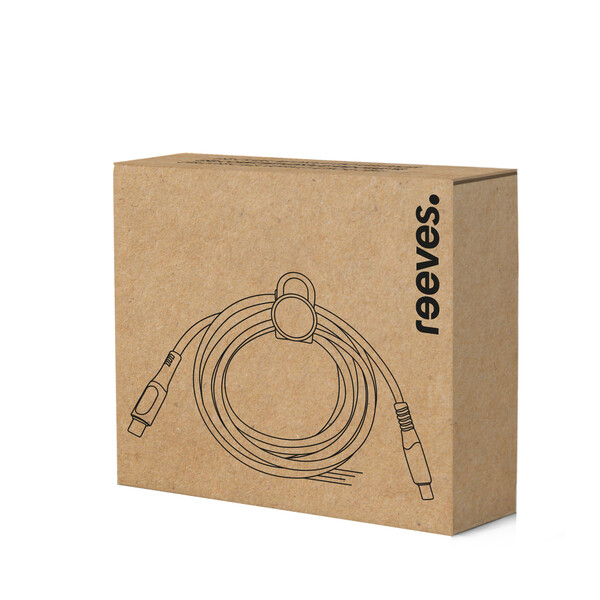 Câble USB-C avec Écran et Attache-câble CONVERTICS DIGITAL - noir / 100 Watt